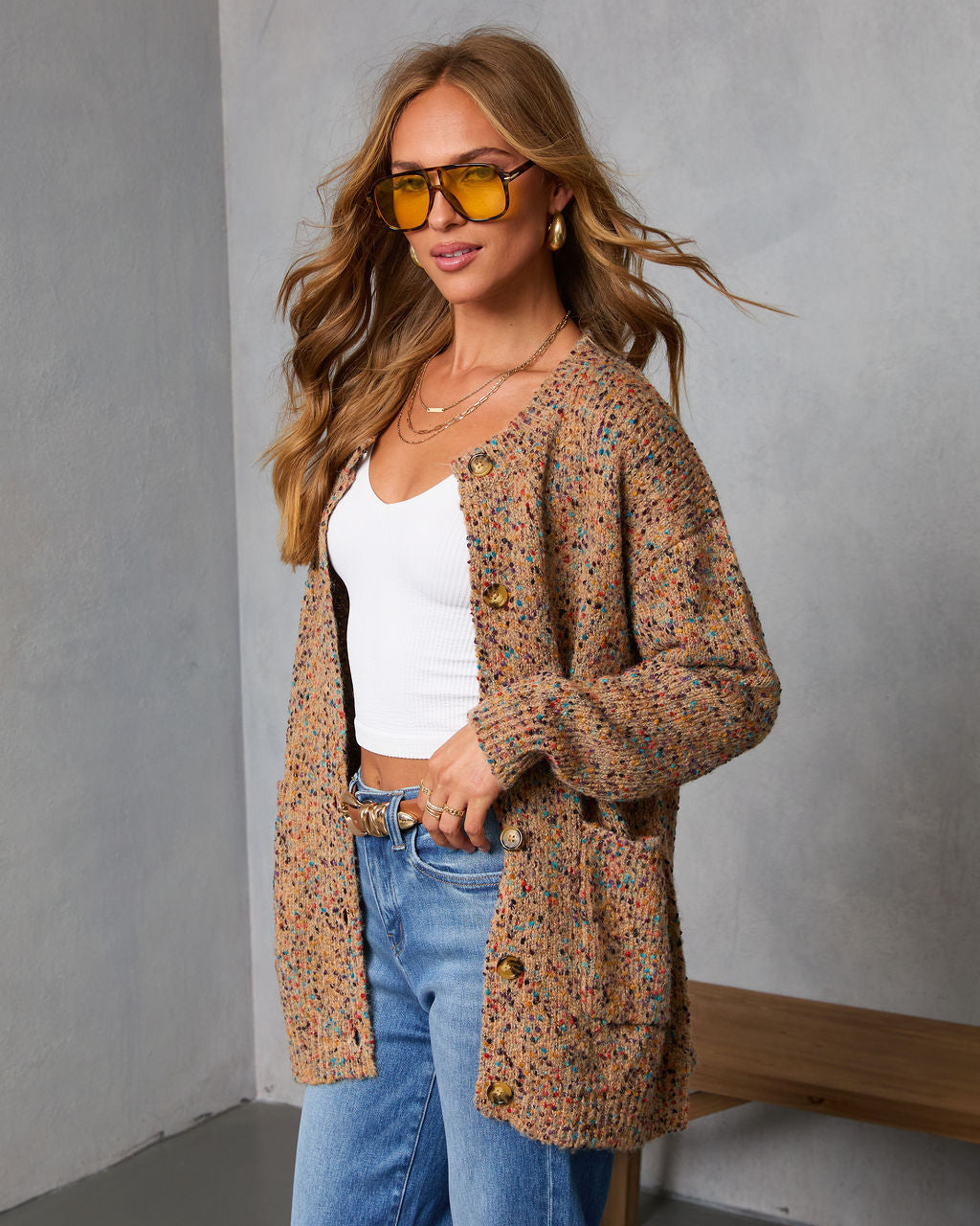 Homebody Season Knit Cardigan-Vogue Logic