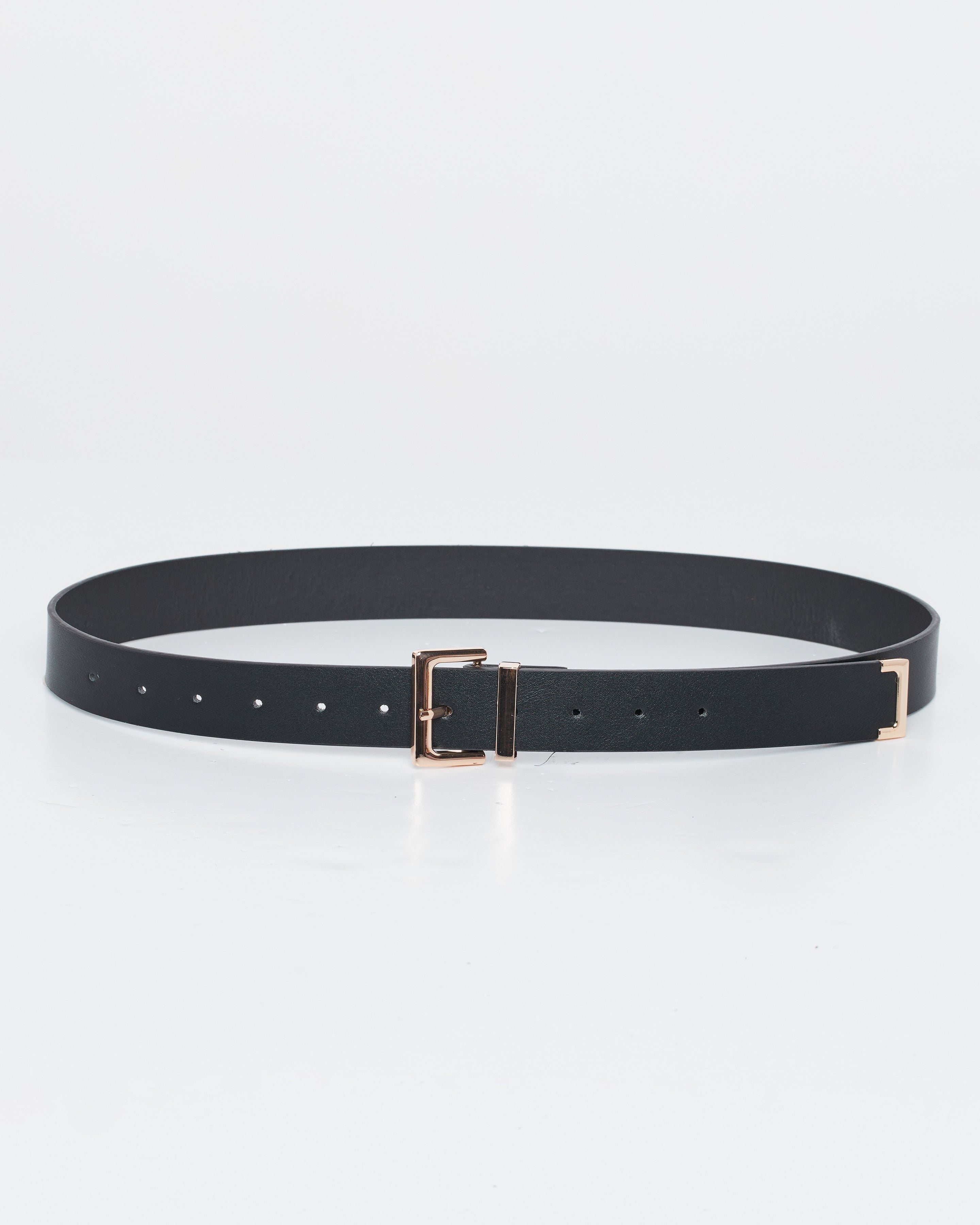 Everyday Classic Square Buckle Belt-Vogue Logic