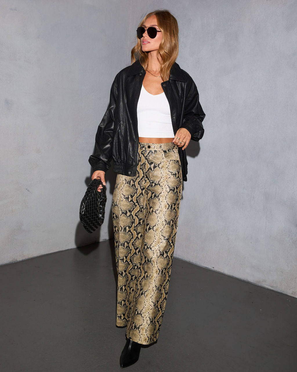 Dark Ember Vegan Leather Jacket-Vogue Logic