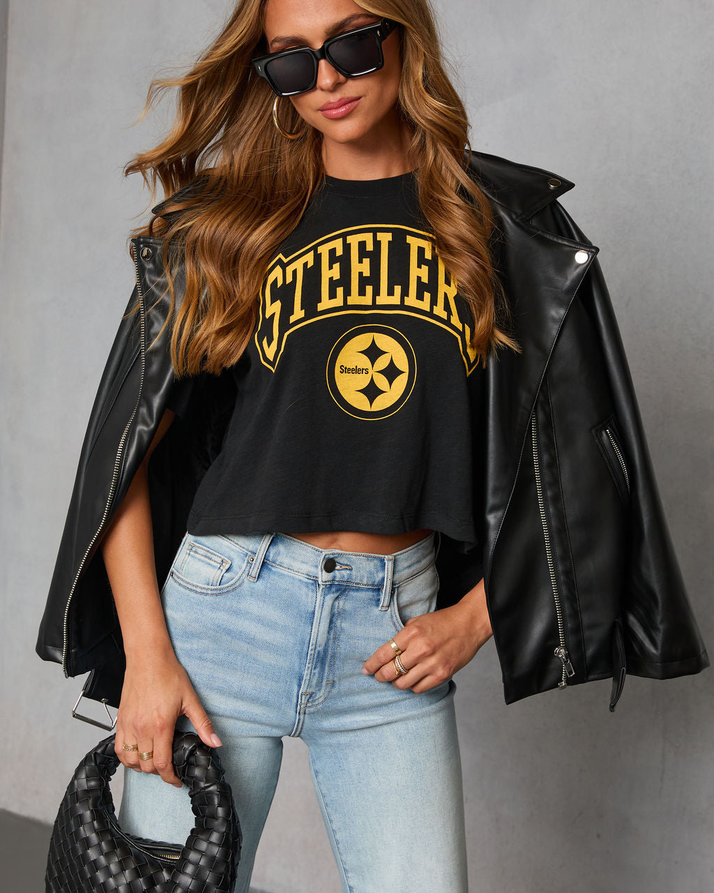 Pittsburgh Steelers NFL Short Sleeve Graphic Tee-Vogue Logic