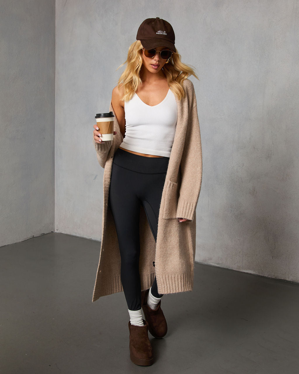 Barrington Longline Cardigan-Vogue Logic