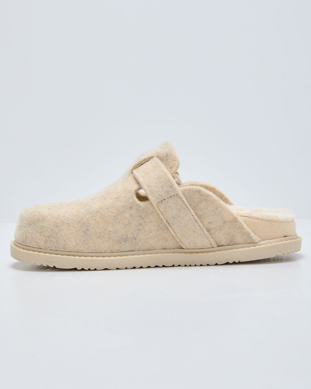 Winter Hearth Sherpa Lined Mules-Vogue Logic