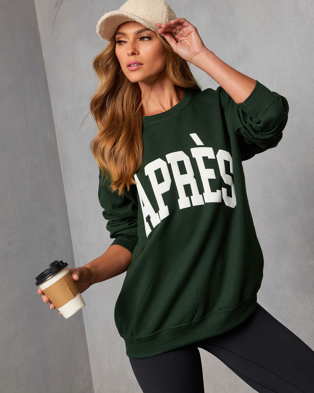 Apres Season Graphic Sweatshirt-Vogue Logic