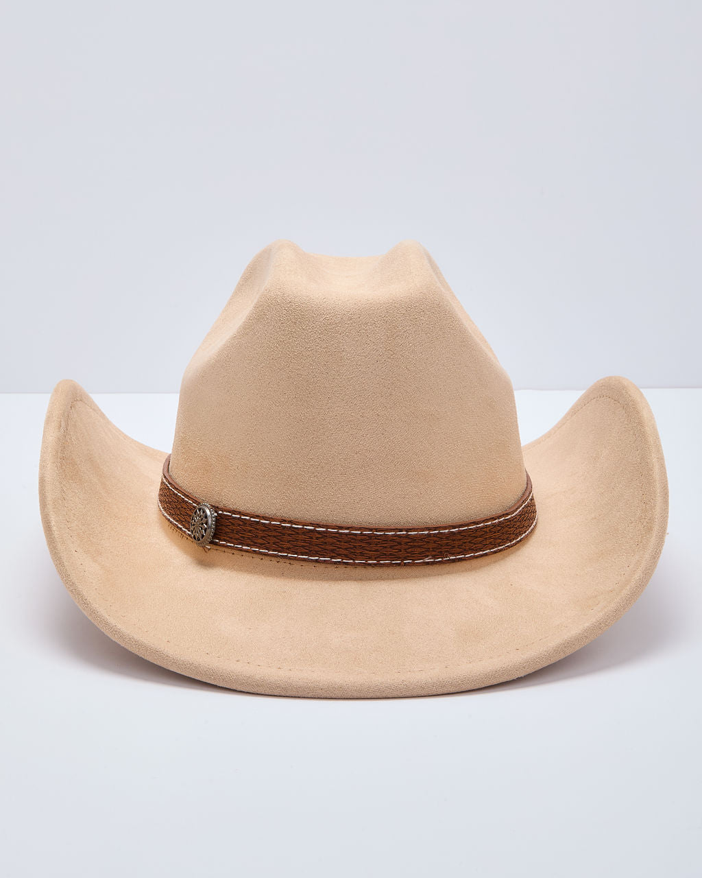 Doune Faux Suede Western Hat-Vogue Logic