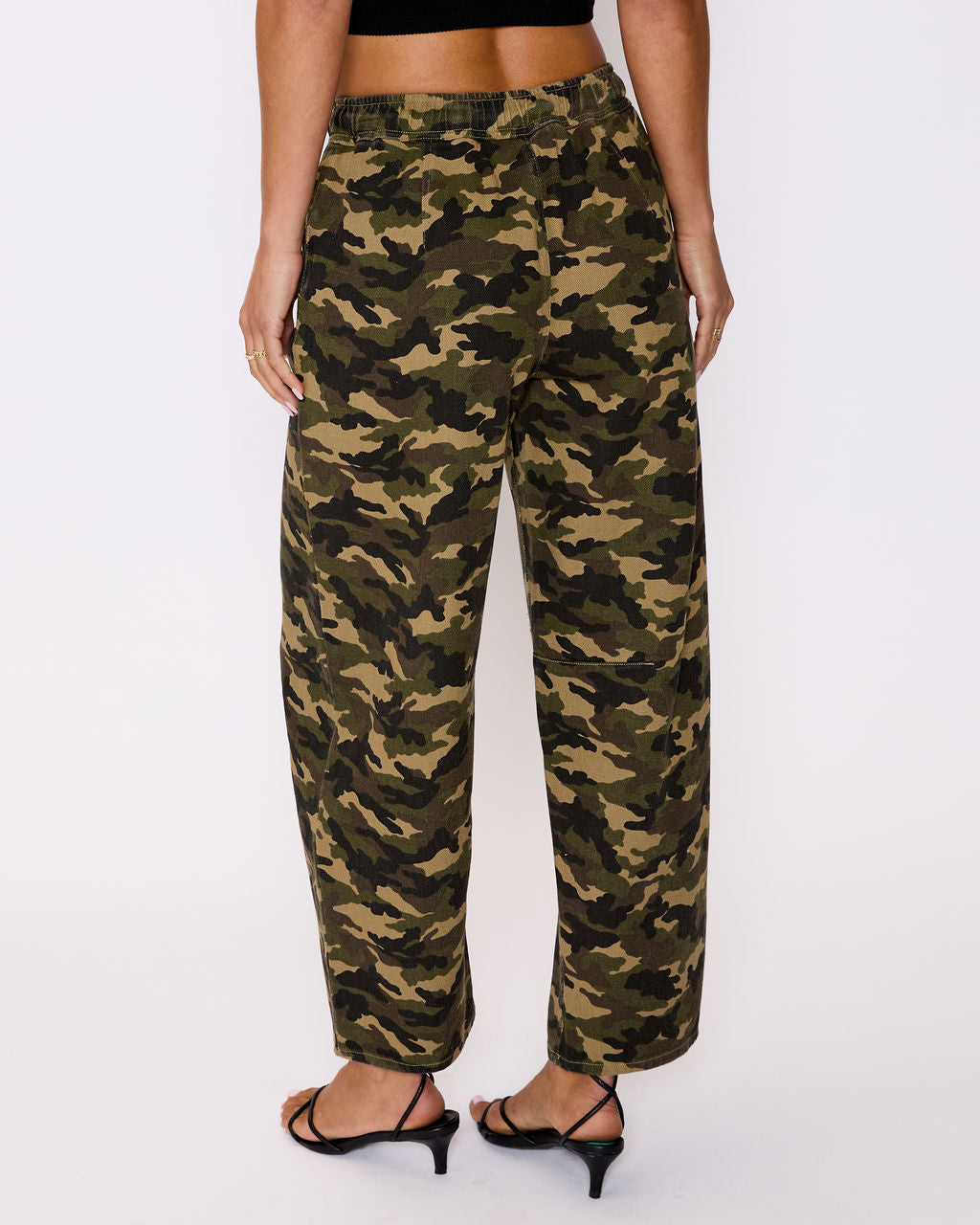 Vivian Camo Jeans-Vogue Logic