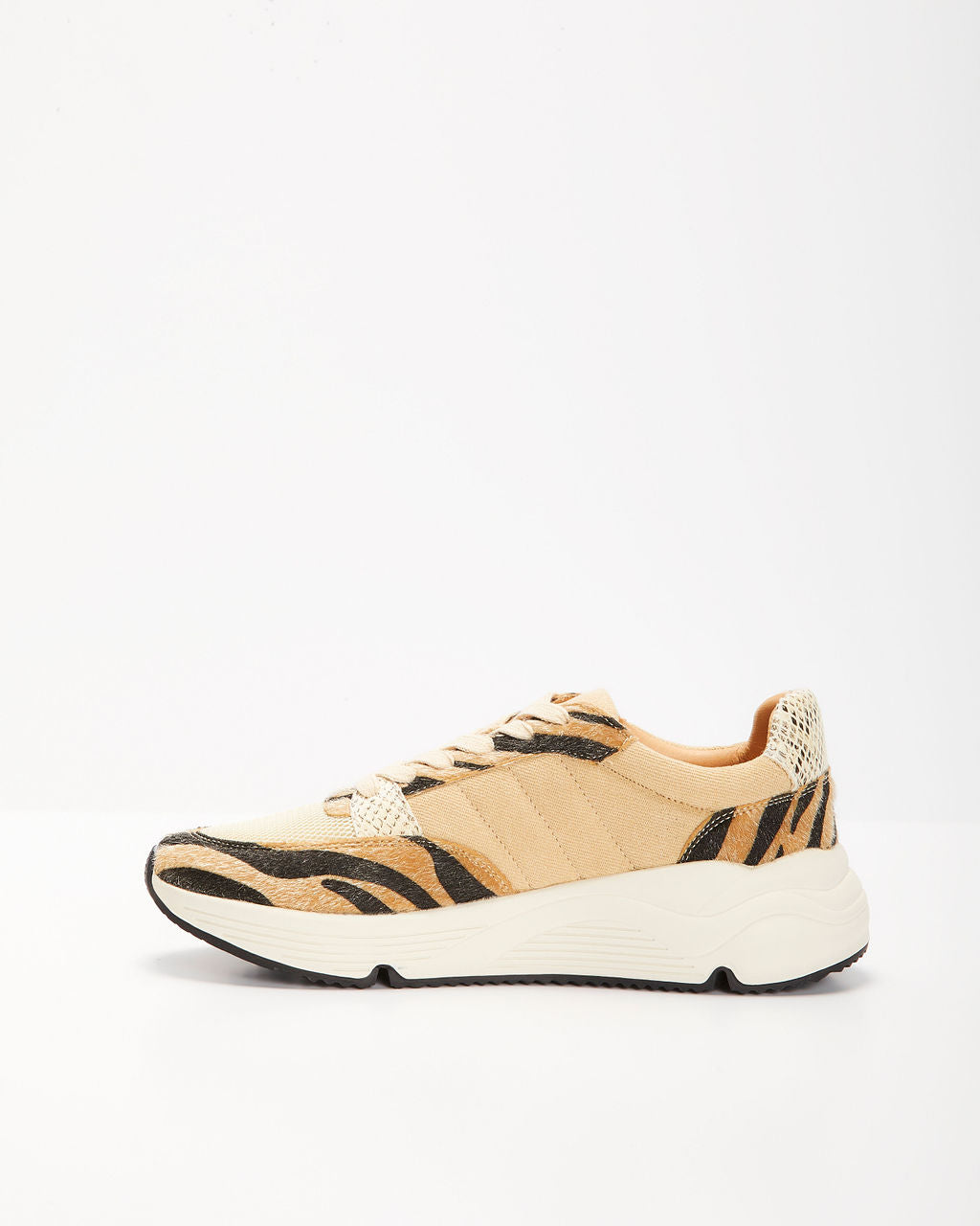 Veda Zebra Print Sneakers-Vogue Logic