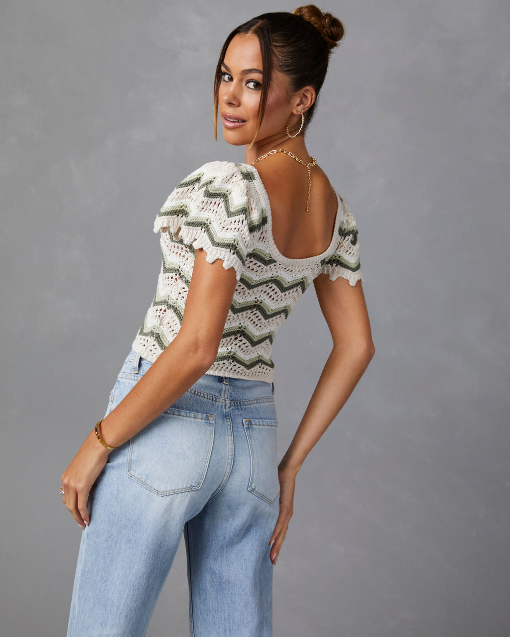 Maelis Knit Crop Cardigan-Vogue Logic