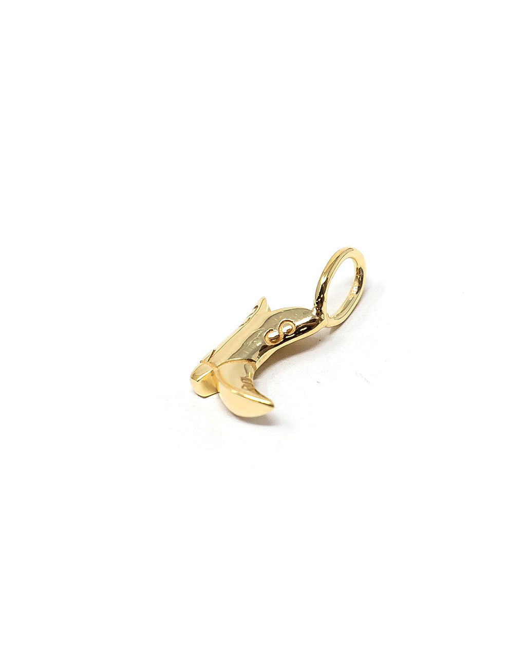 Cowboy Boot 14k Plated Charm-Vogue Logic