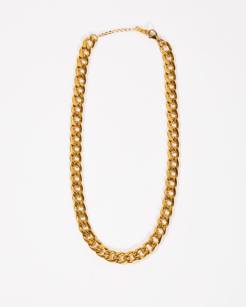 Knox Curb Chain Necklace-Vogue Logic