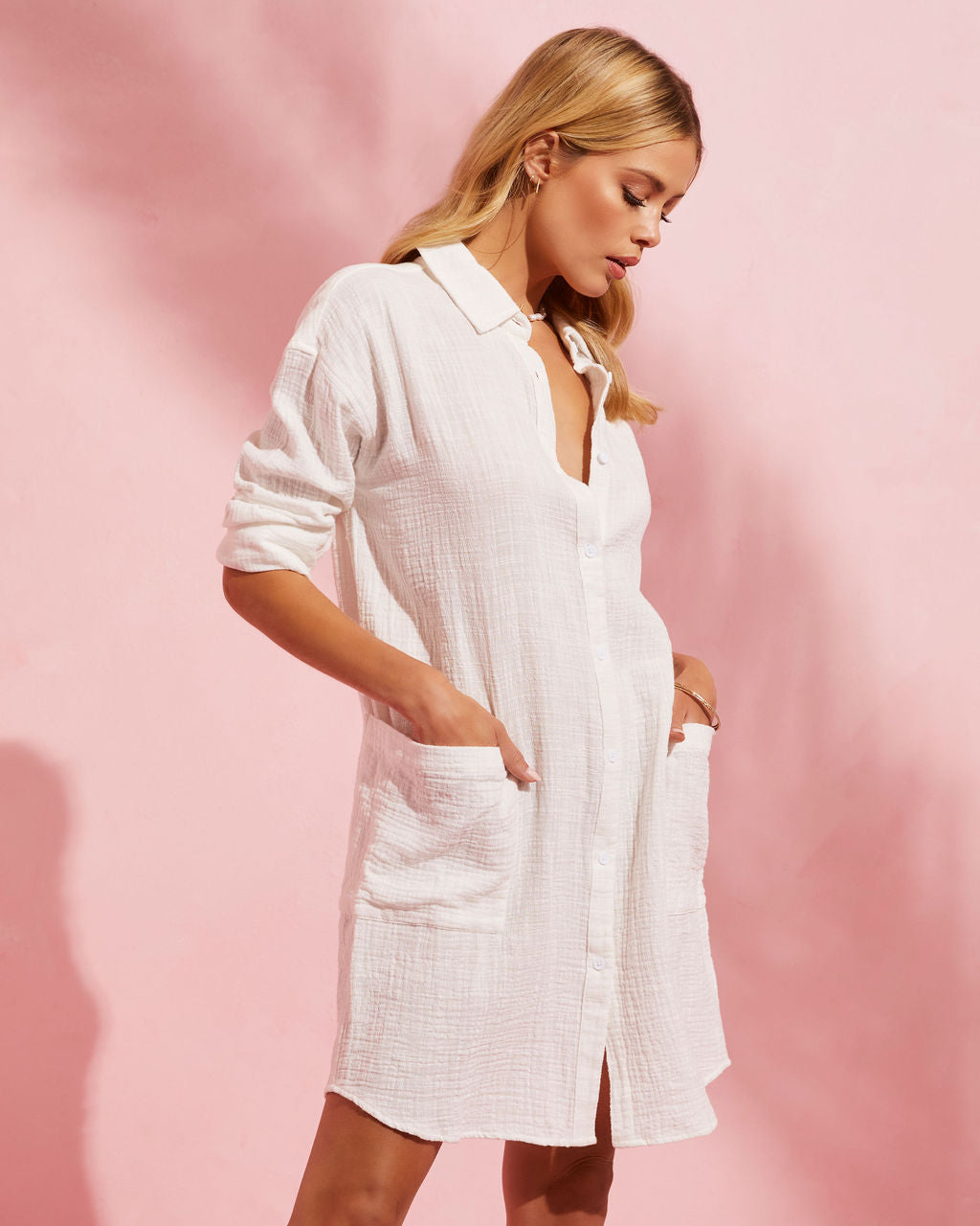 Just My Type Mini Dress-Vogue Logic