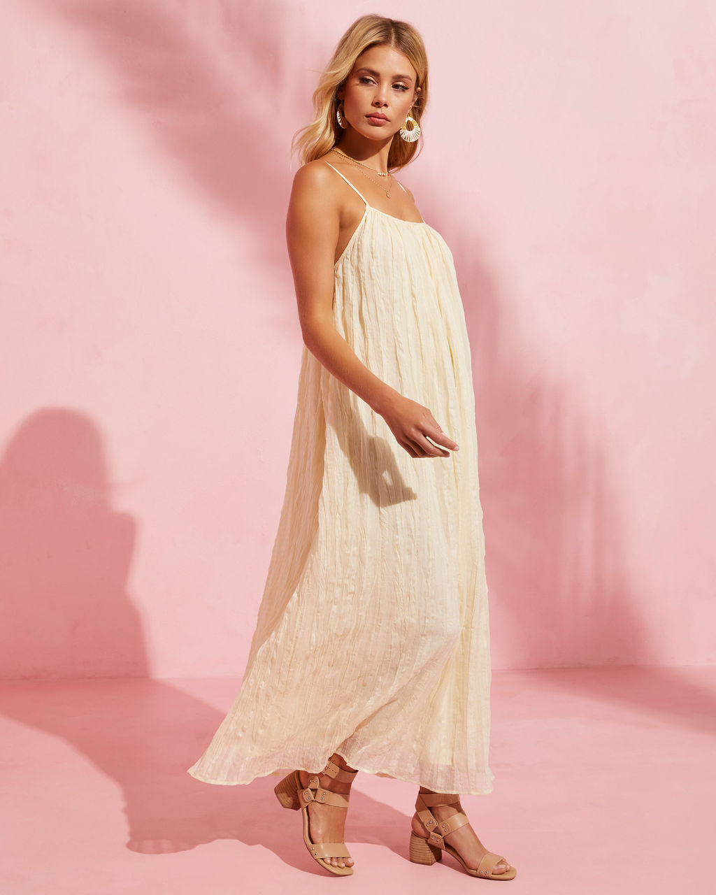 Miya Sleeveless Maxi Dress-Vogue Logic
