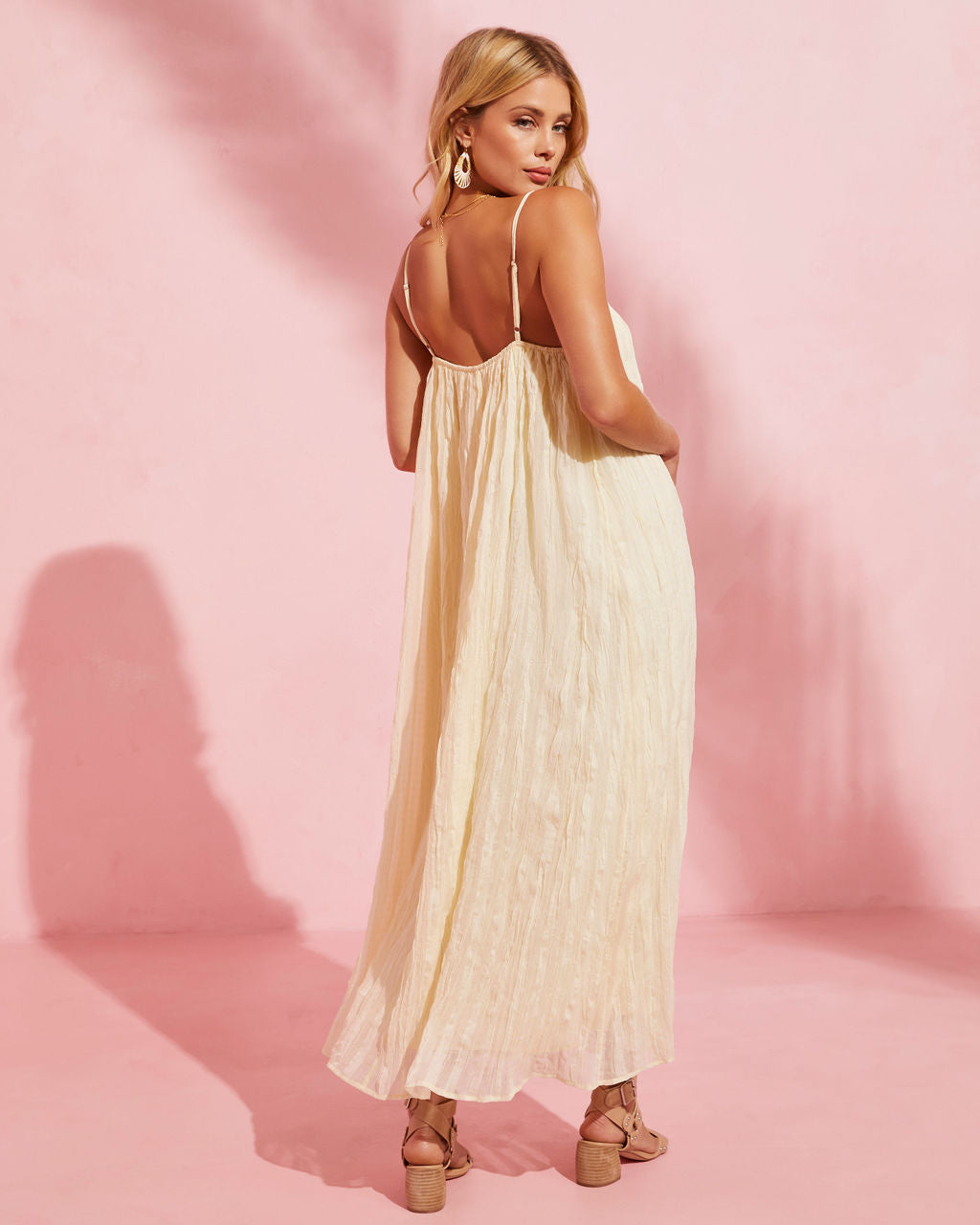 Miya Sleeveless Maxi Dress-Vogue Logic