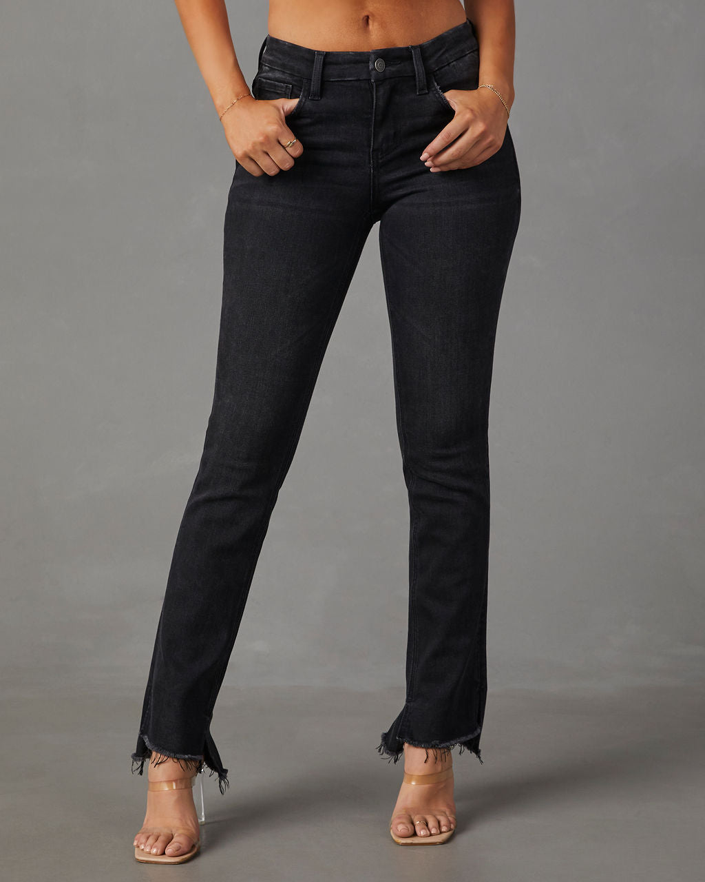 Rasul Mid Rise Skinny Jeans-Vogue Logic