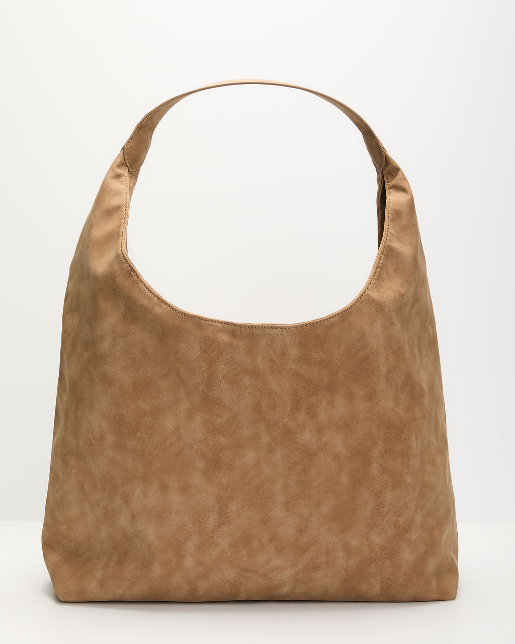 Adler Faux Suede Hobo Bag-Vogue Logic