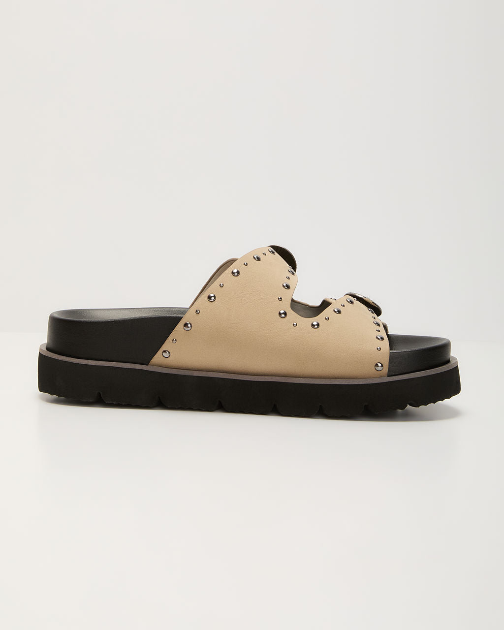 Hadyn Western Studded Buckle Sandal-Vogue Logic