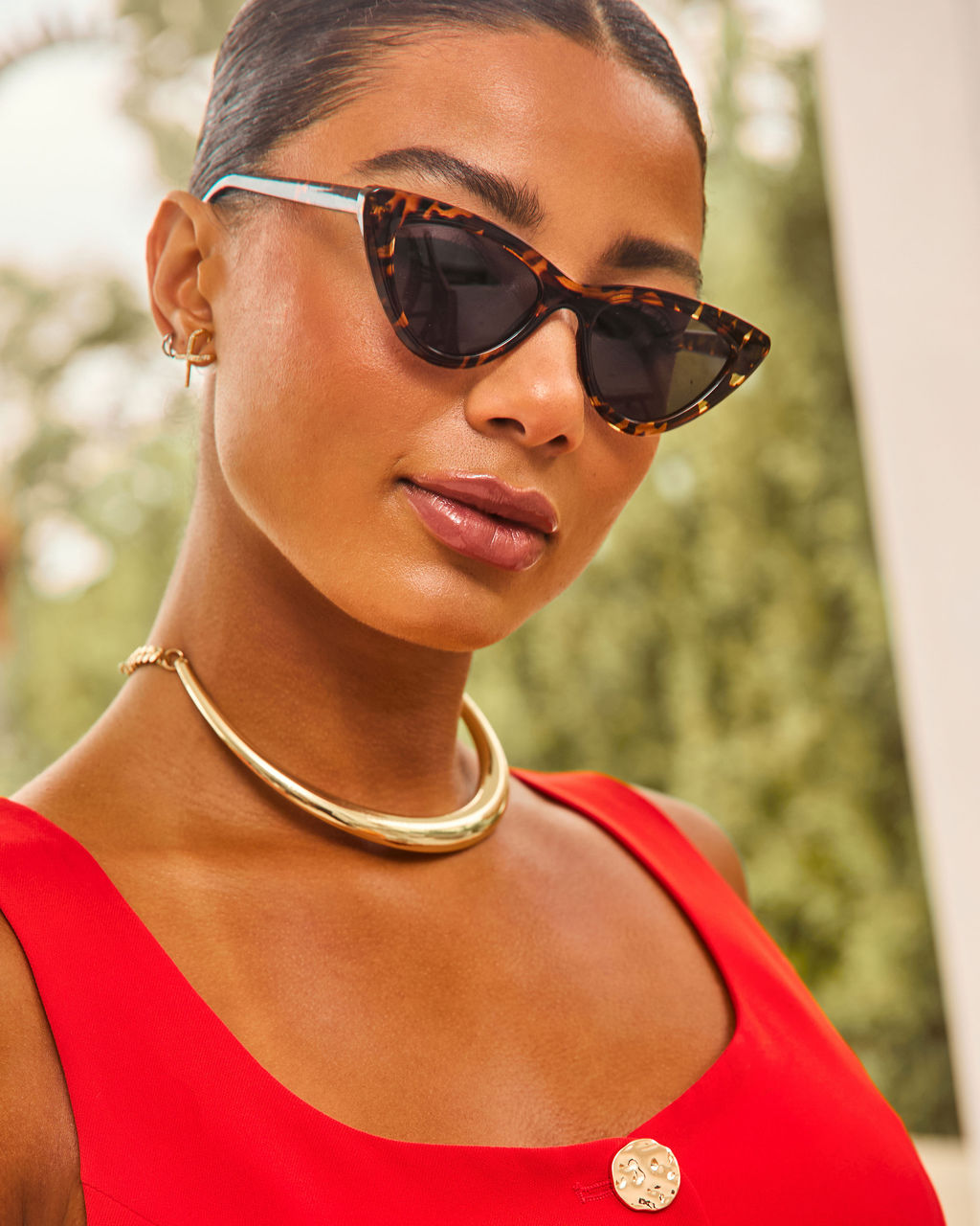 Pammi Cat Eye Sunglasses-Vogue Logic
