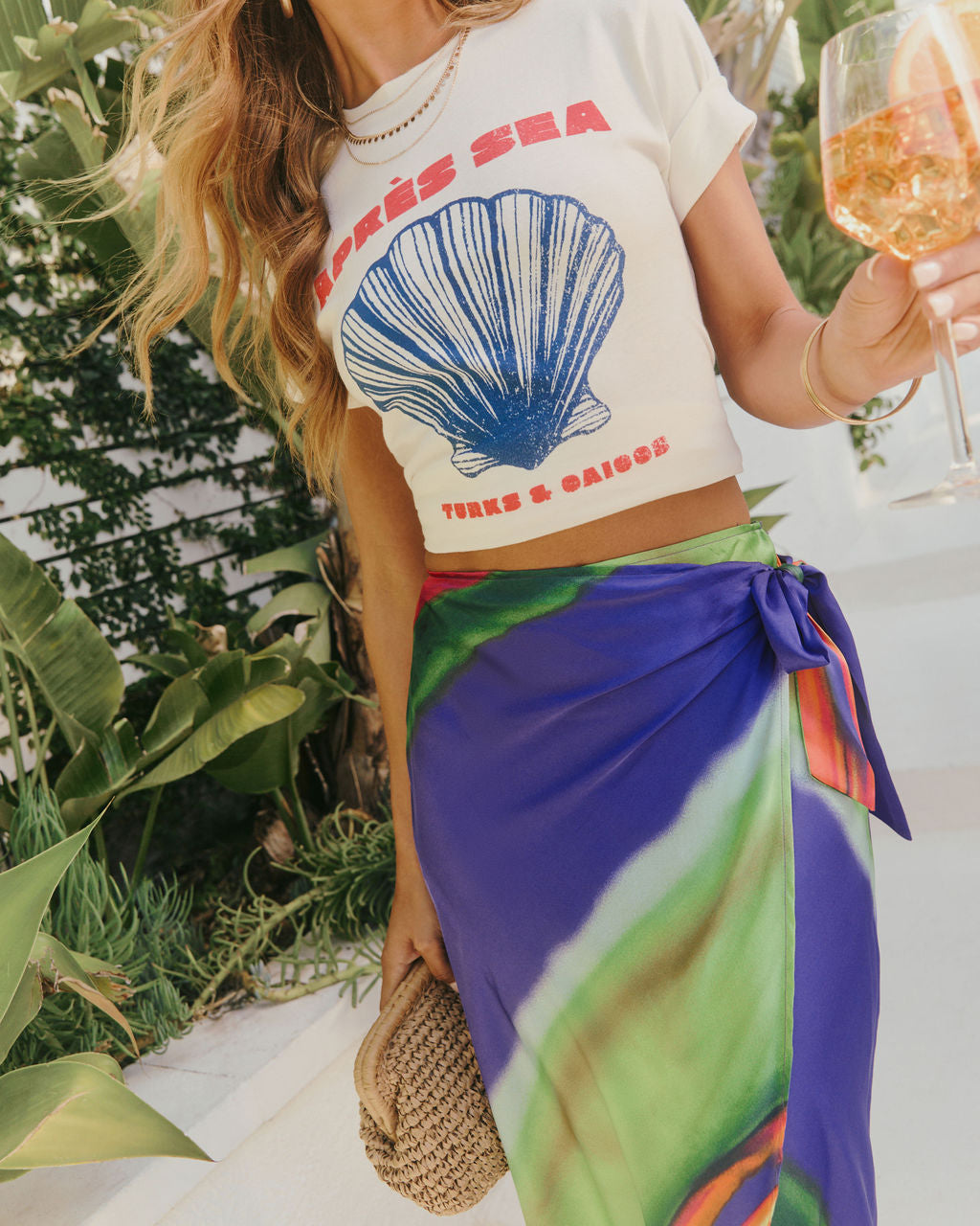 Apres Sea Short Sleeve Graphic Tee-Vogue Logic