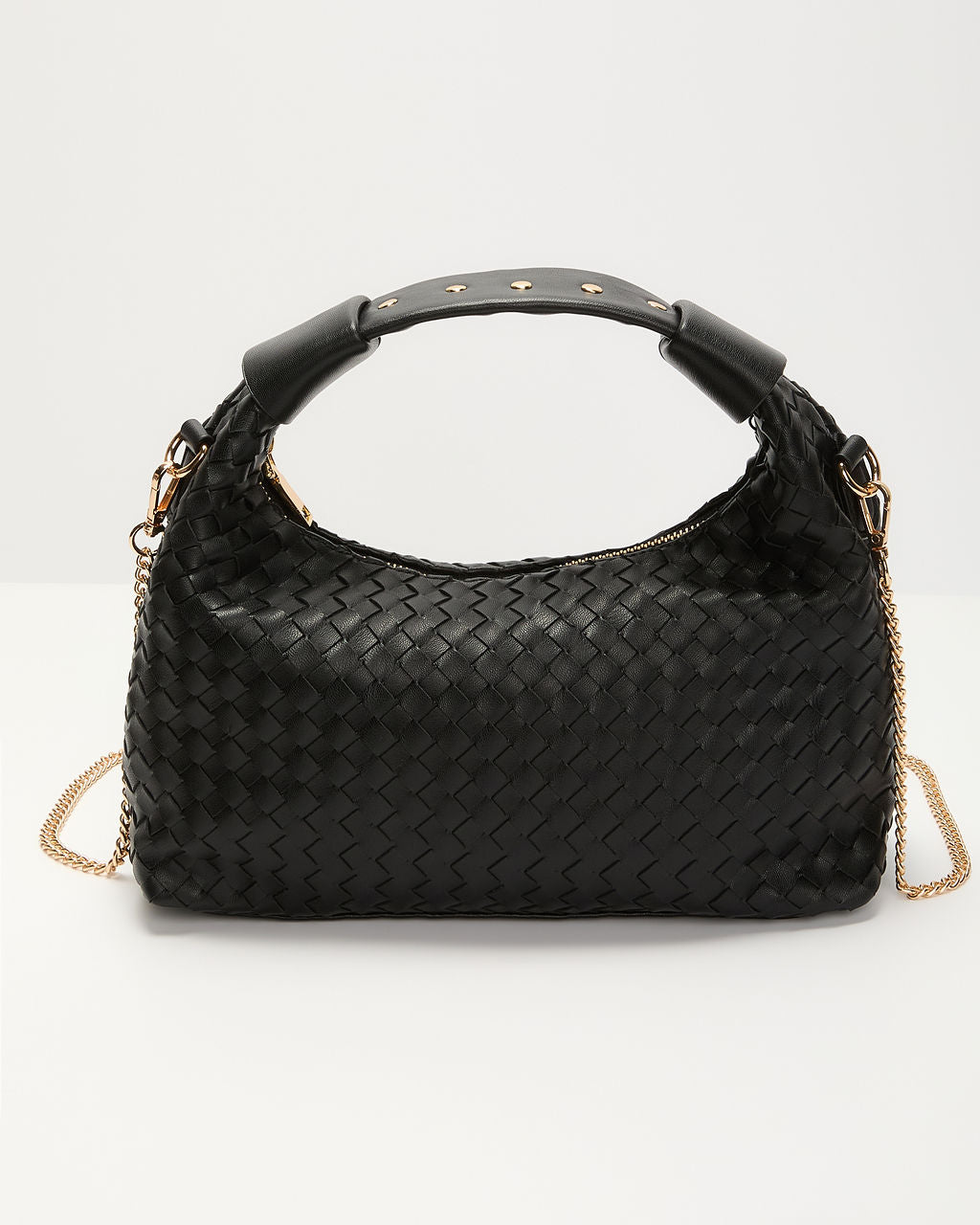 Wilder Woven Top Handle Bag-Vogue Logic