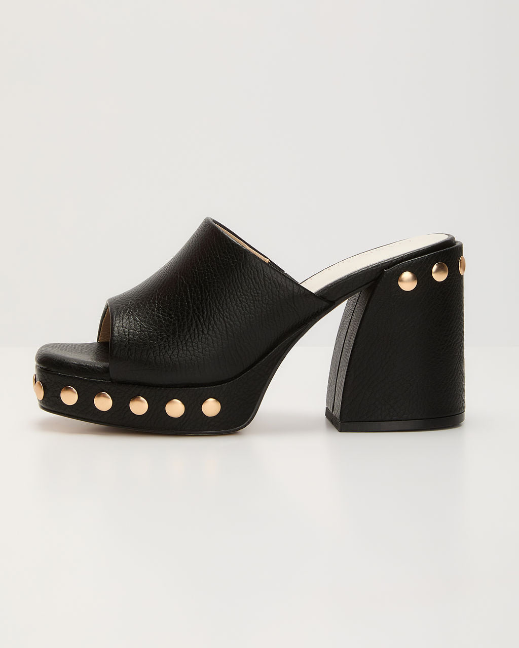 Asha Studded Platform Mule-Vogue Logic