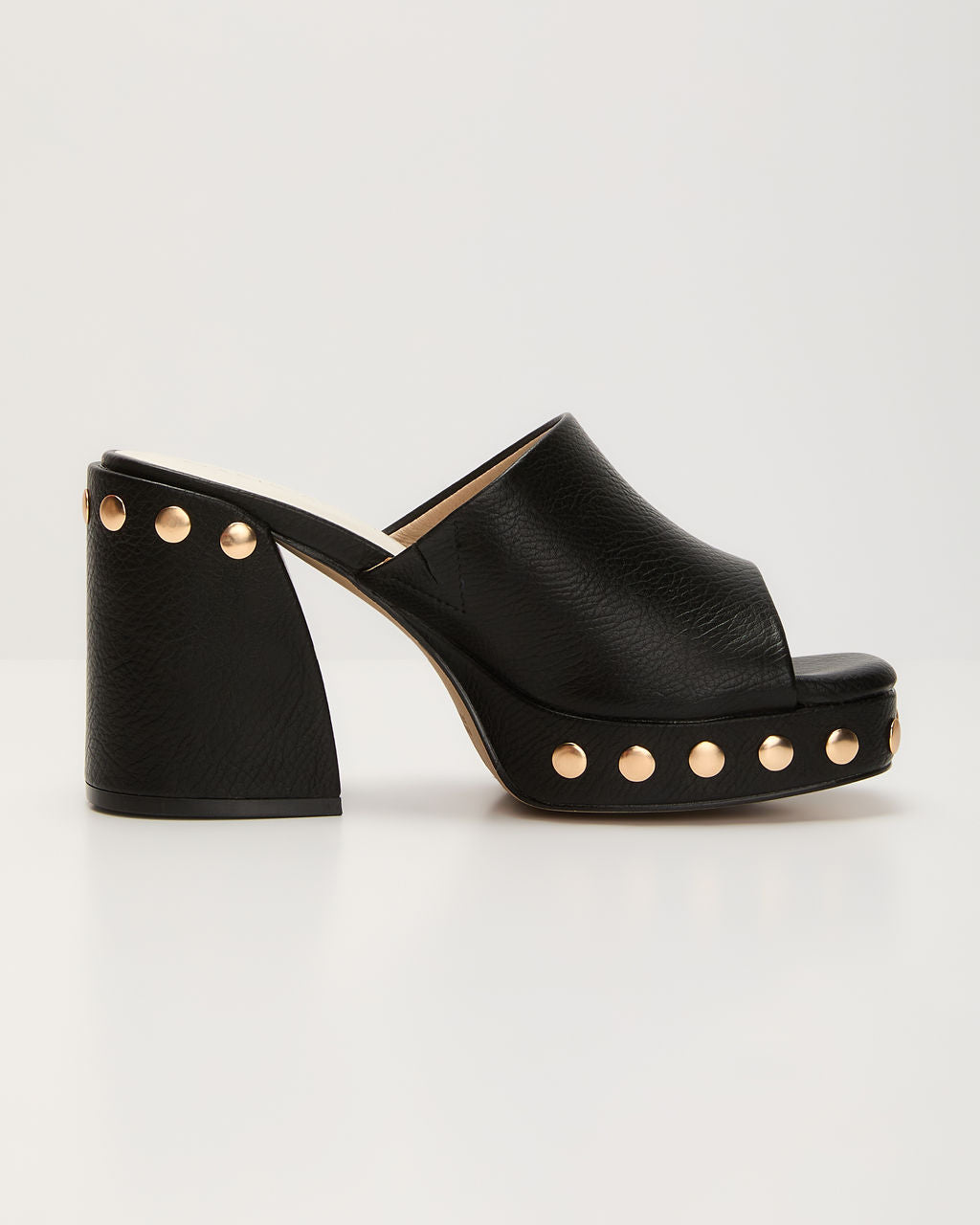Asha Studded Platform Mule-Vogue Logic