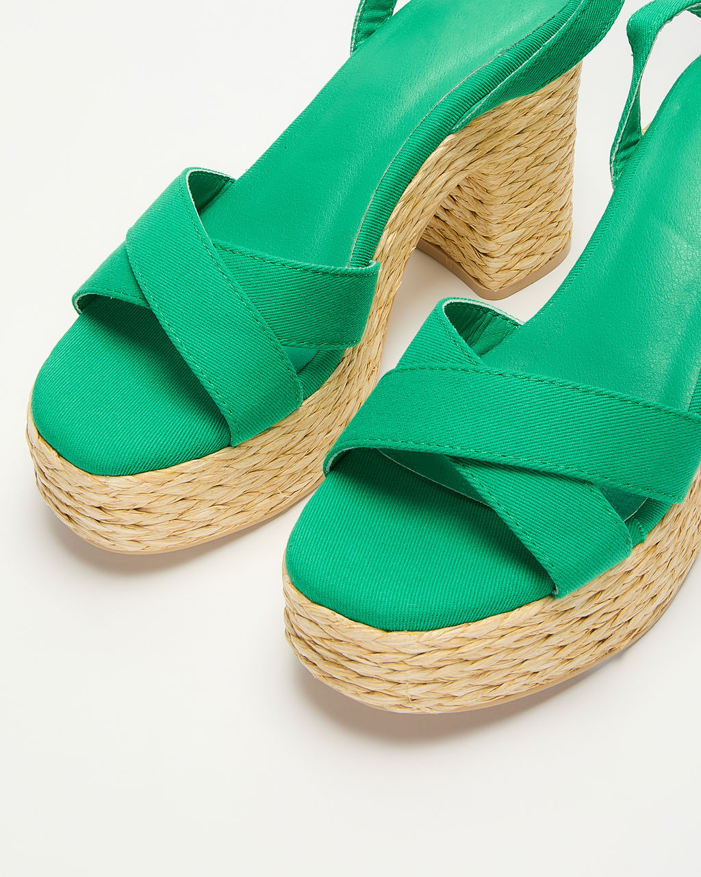 Jordin Strappy Heeled Sandals-Vogue Logic