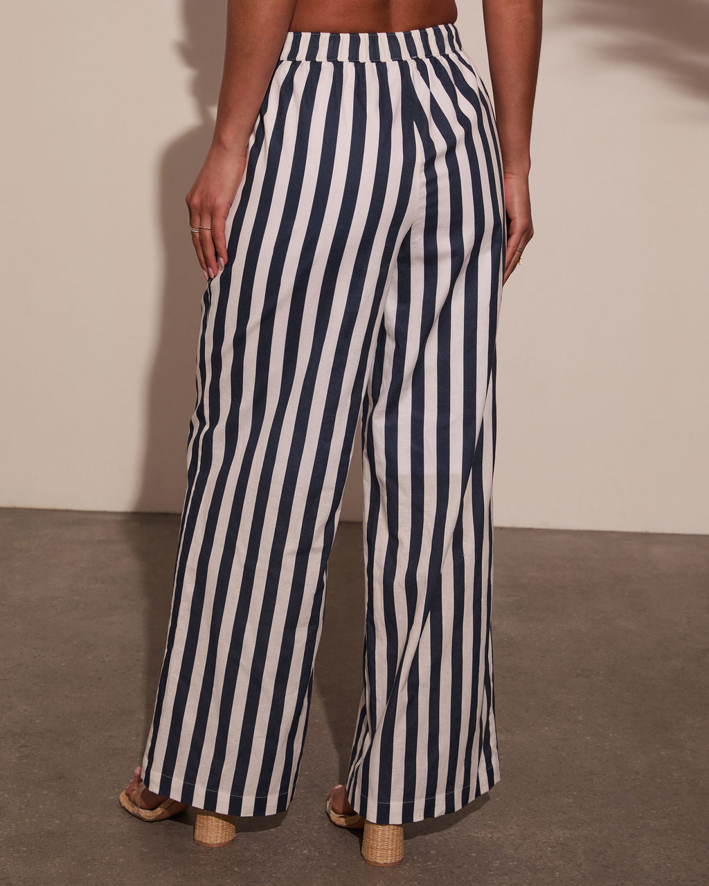 Liberty Lane Striped Wide Leg Pants-Vogue Logic
