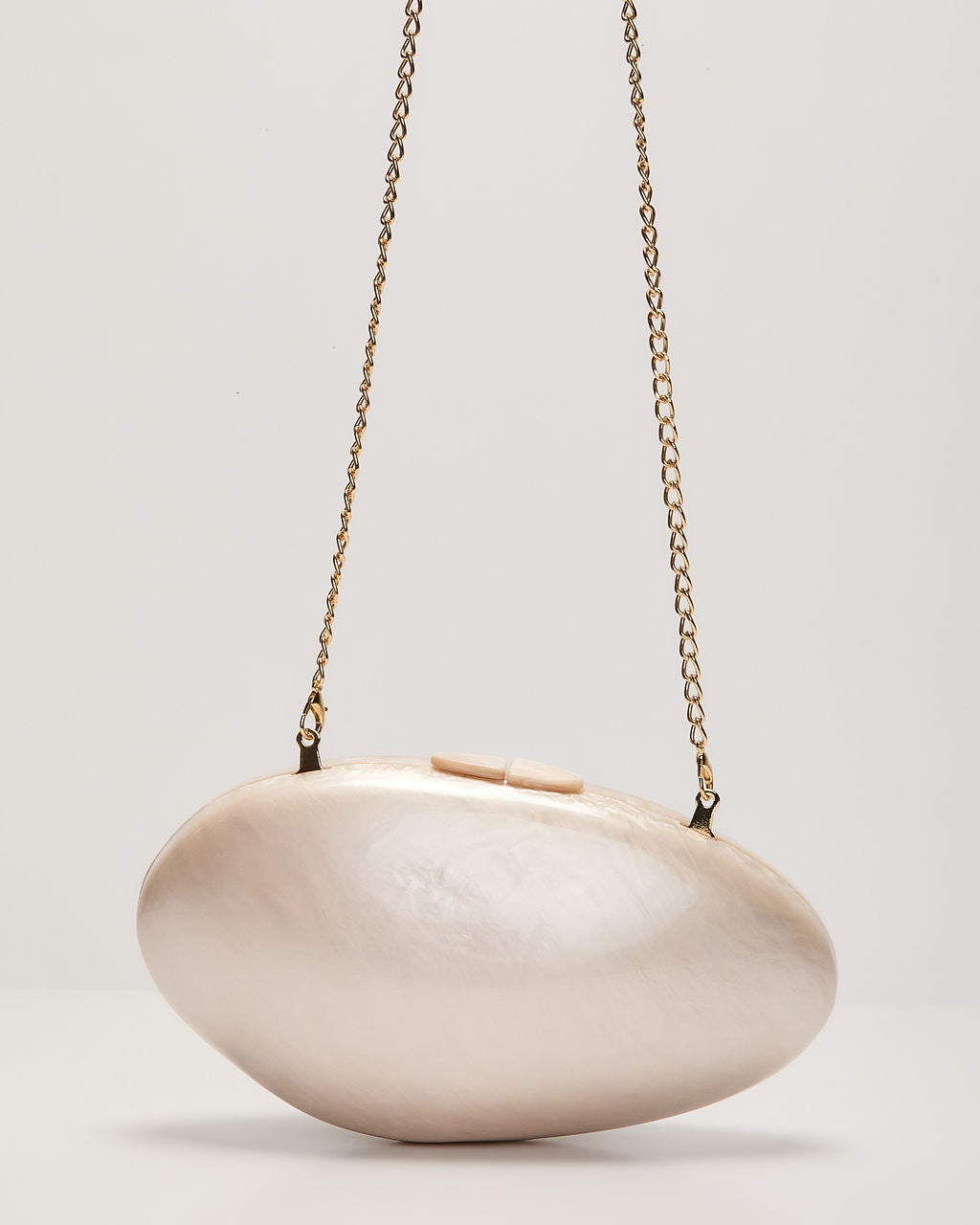 Eiden Pearlized Shell Clutch-Vogue Logic