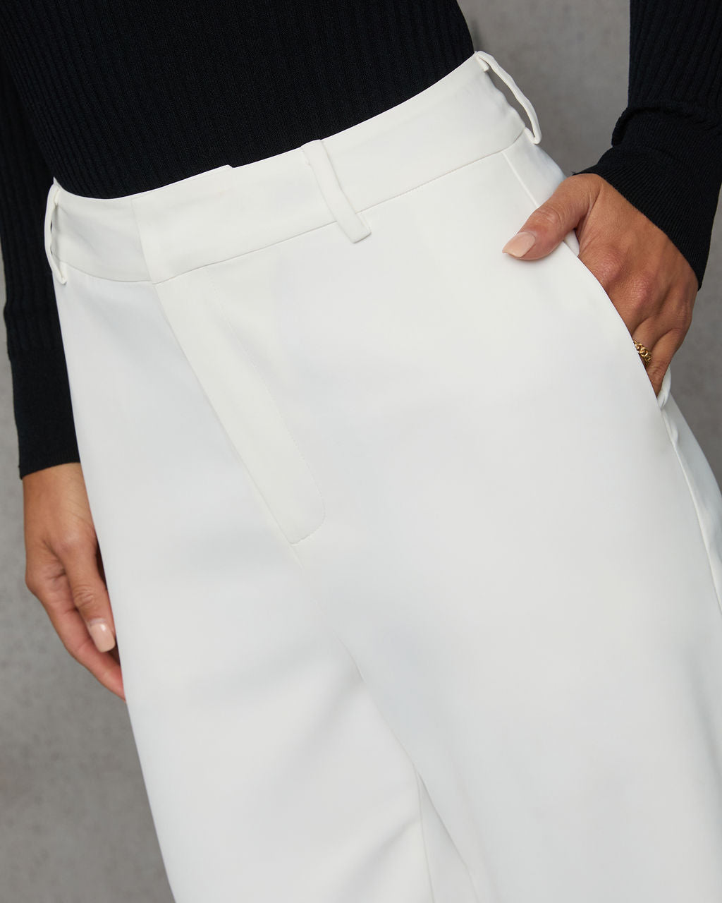 Special Charm High Rise Trouser Pants-Vogue Logic