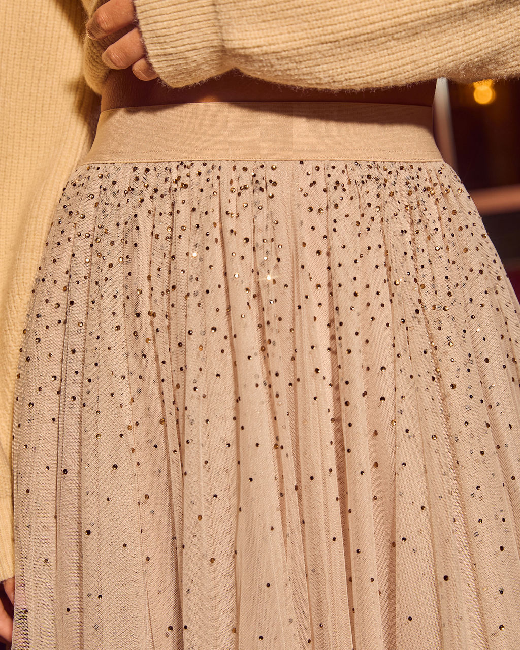 After Cocktails Tulle High Low Skirt-Vogue Logic