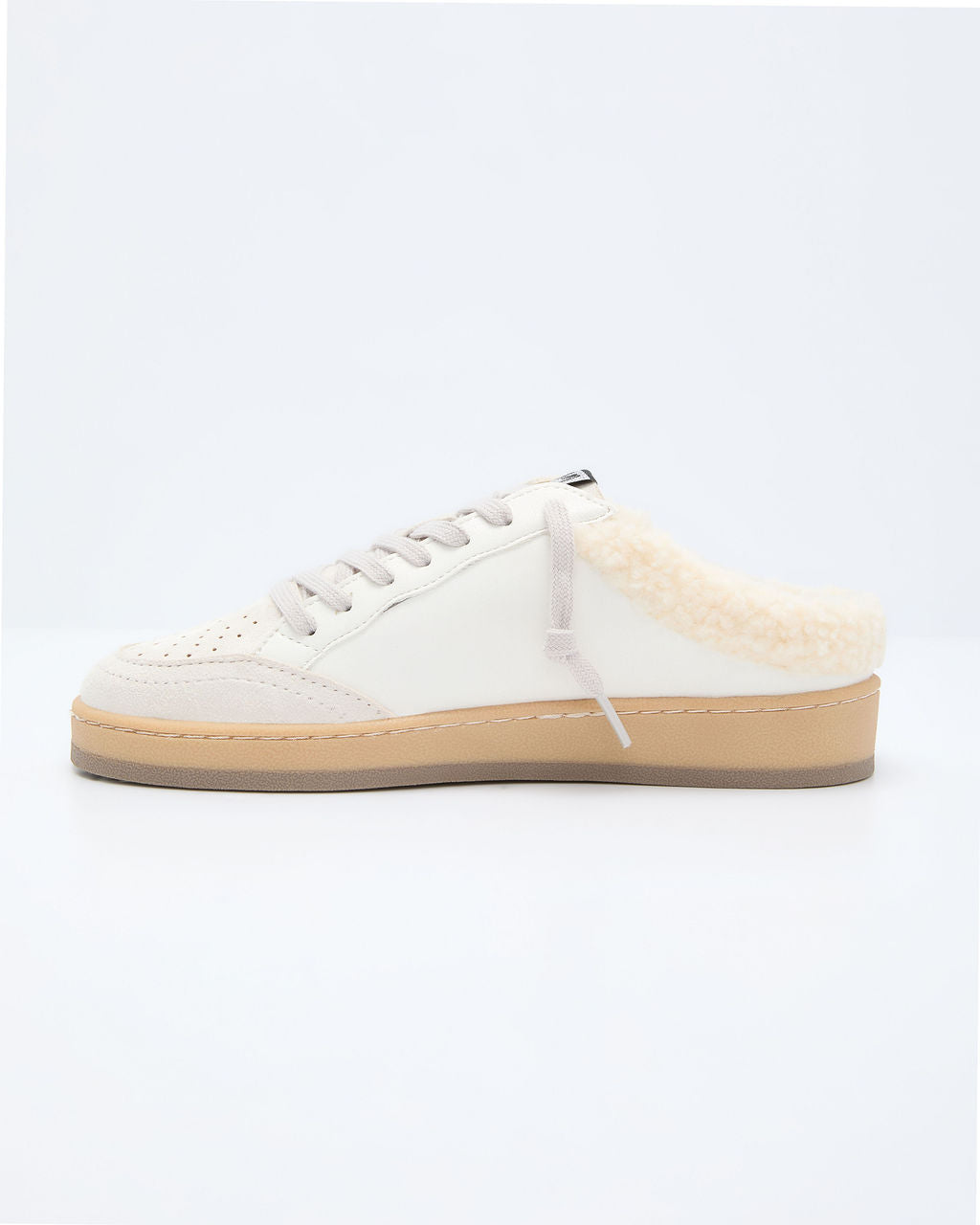 Chita Sherpa Lined Embossed Star Sneakers-Vogue Logic