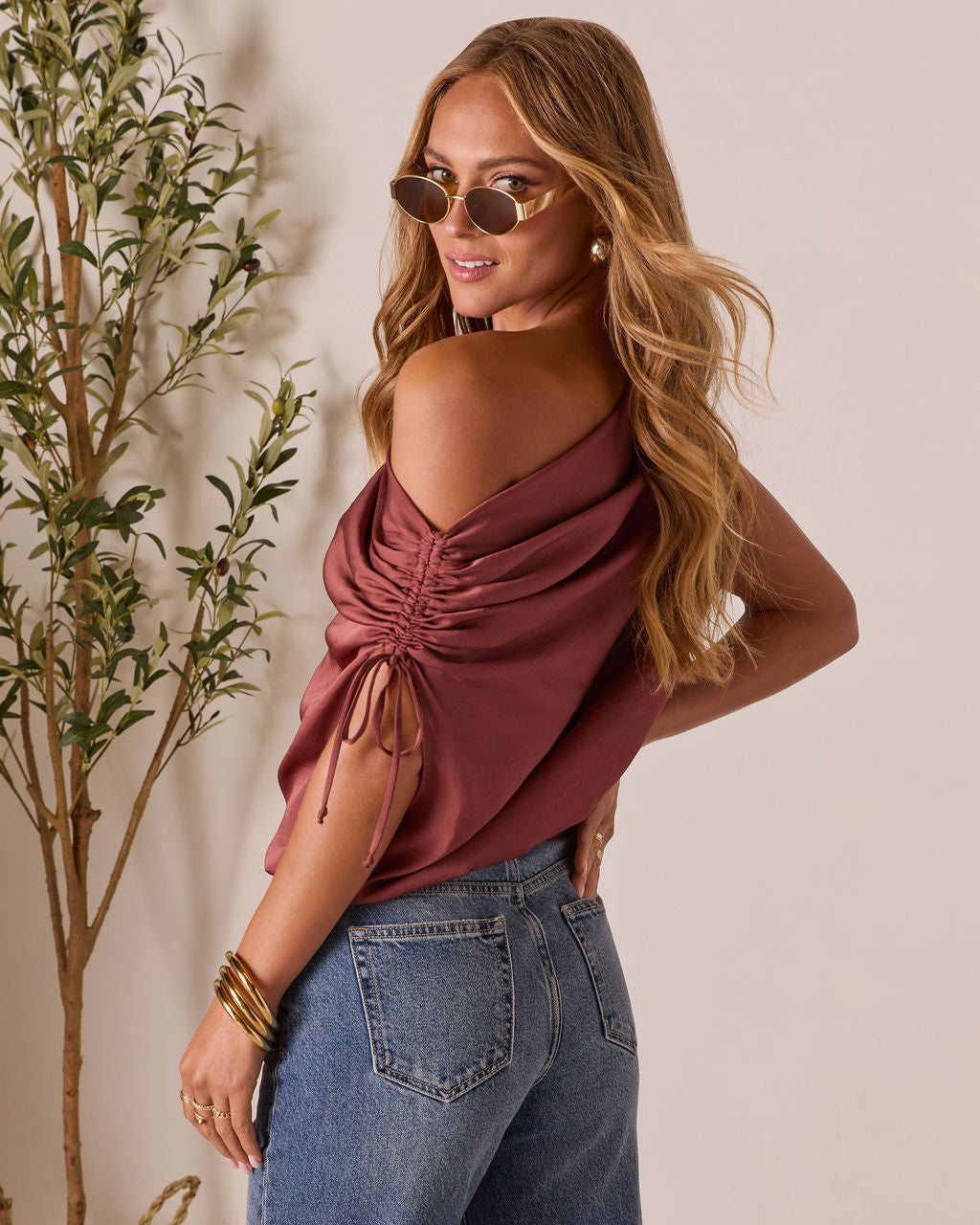 Roselynd Off The Shoulder Top-Vogue Logic