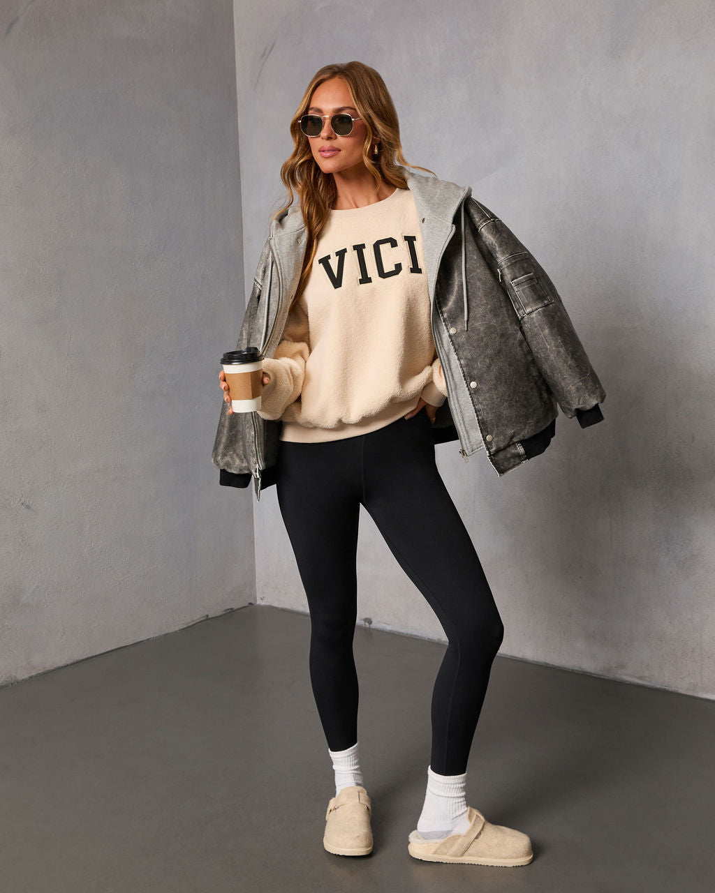 Renella Stirrup Hem Leggings-Vogue Logic