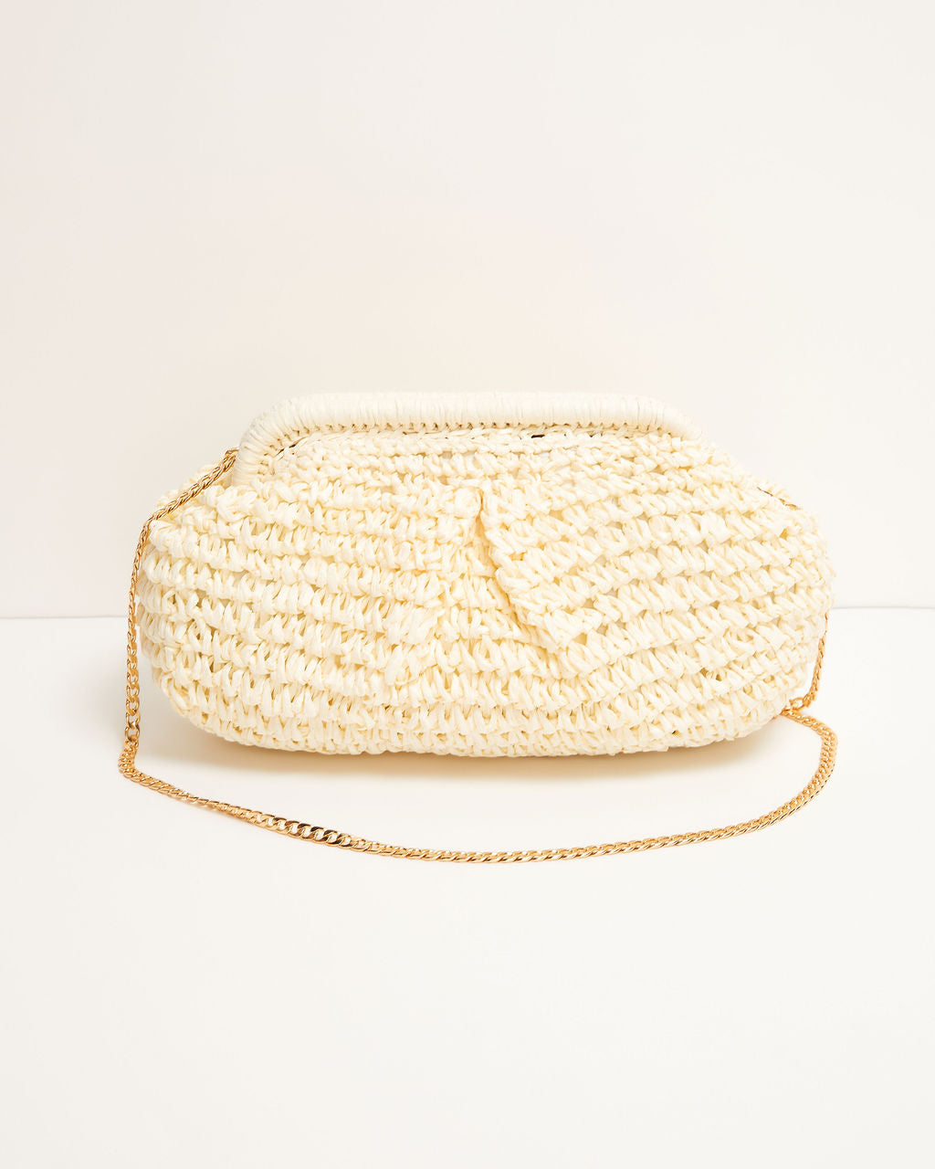 Poolside Straw Pouch Clutch-Vogue Logic