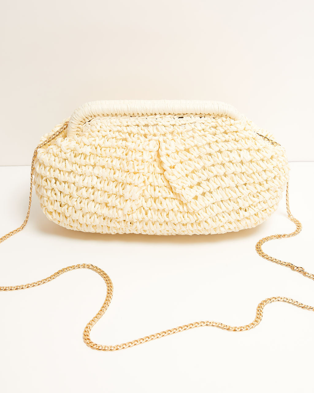 Poolside Straw Pouch Clutch-Vogue Logic