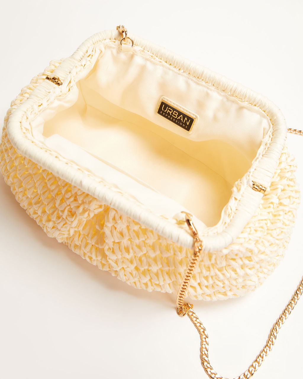 Poolside Straw Pouch Clutch-Vogue Logic