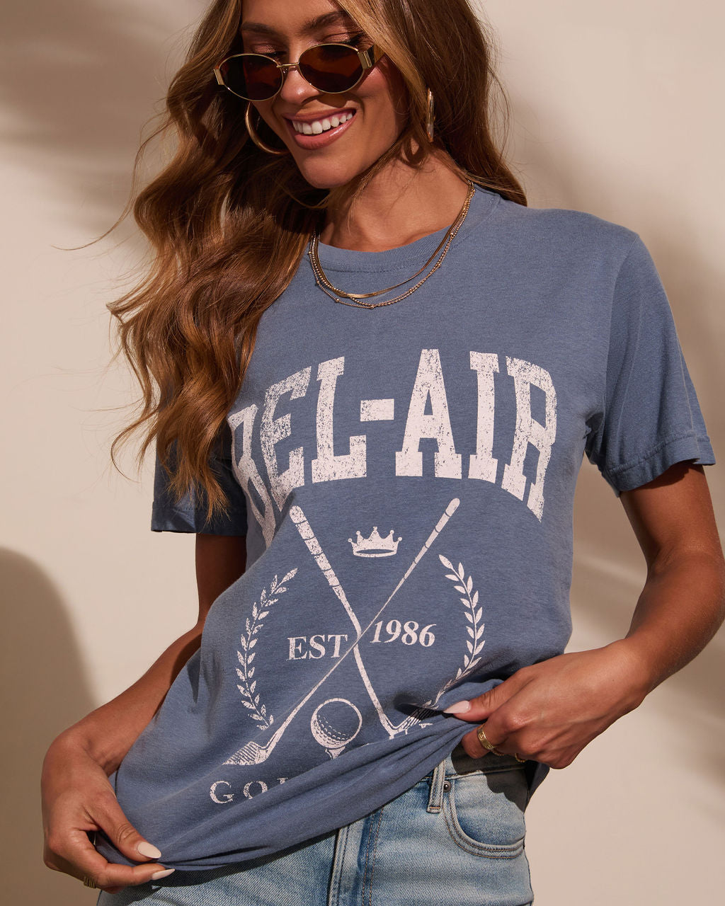 Bel Air Golf Club Short Sleeve Graphic Tee-Vogue Logic