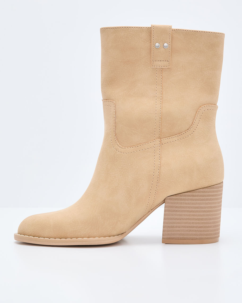 Wrenley Suede Ankle Booties-Vogue Logic
