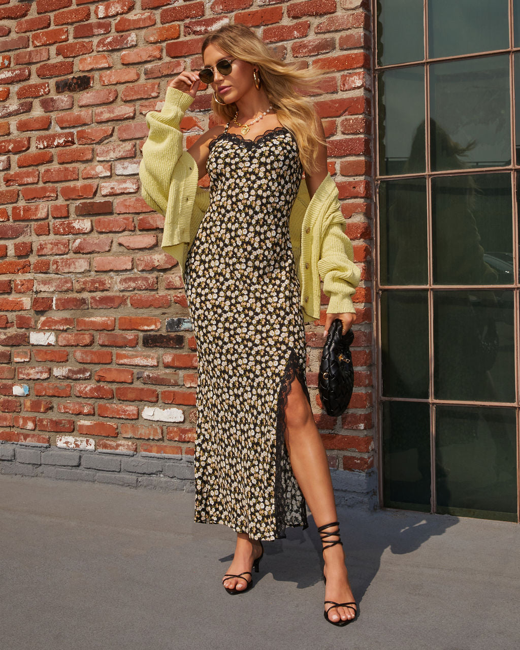 Jovanna Buttoned Cardigan Sweater-Vogue Logic