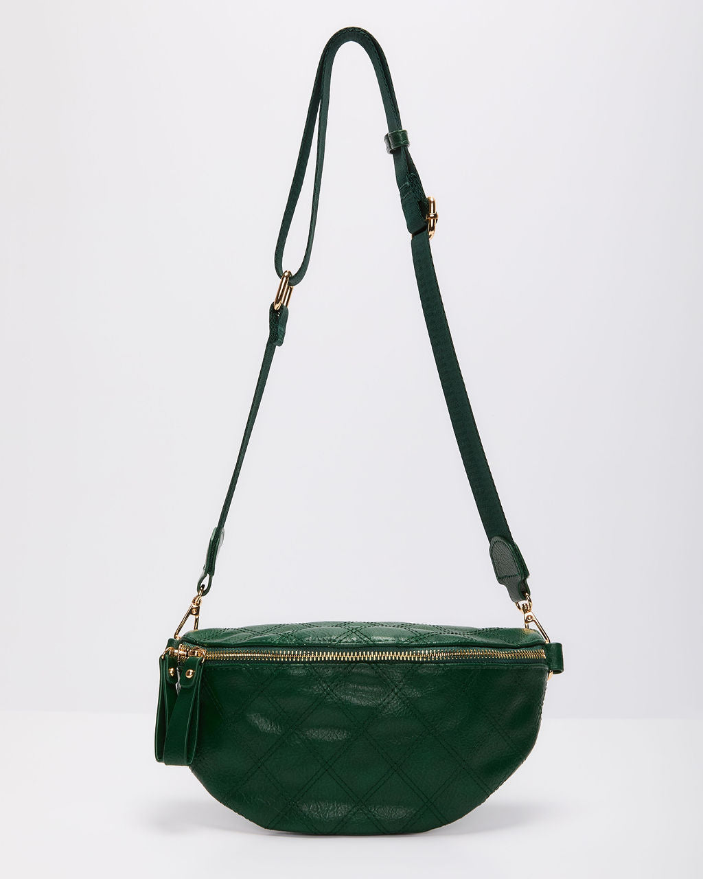 Jenny Faux Leather Belt Bag-Vogue Logic