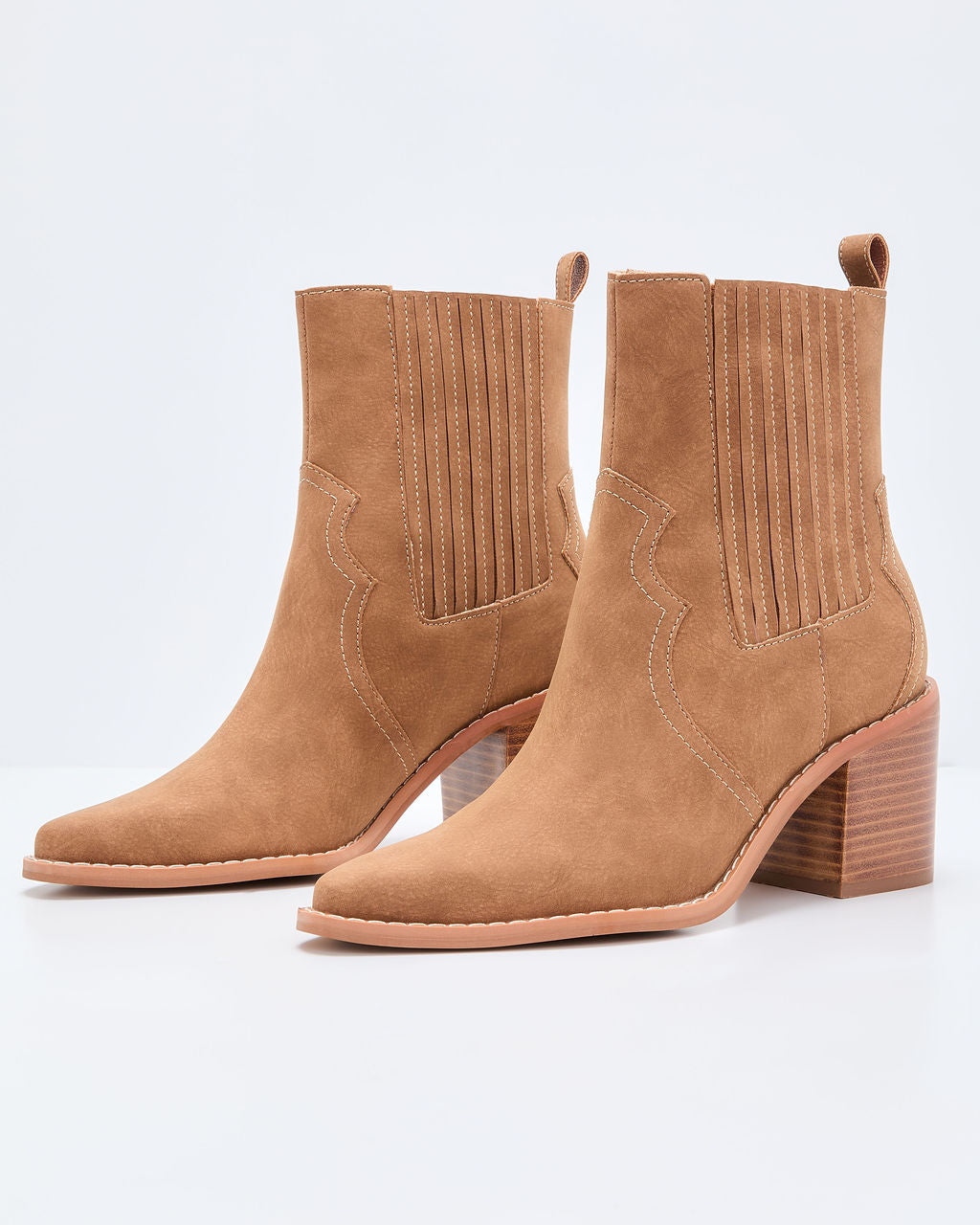Cider Ridge Suede Booties-Vogue Logic