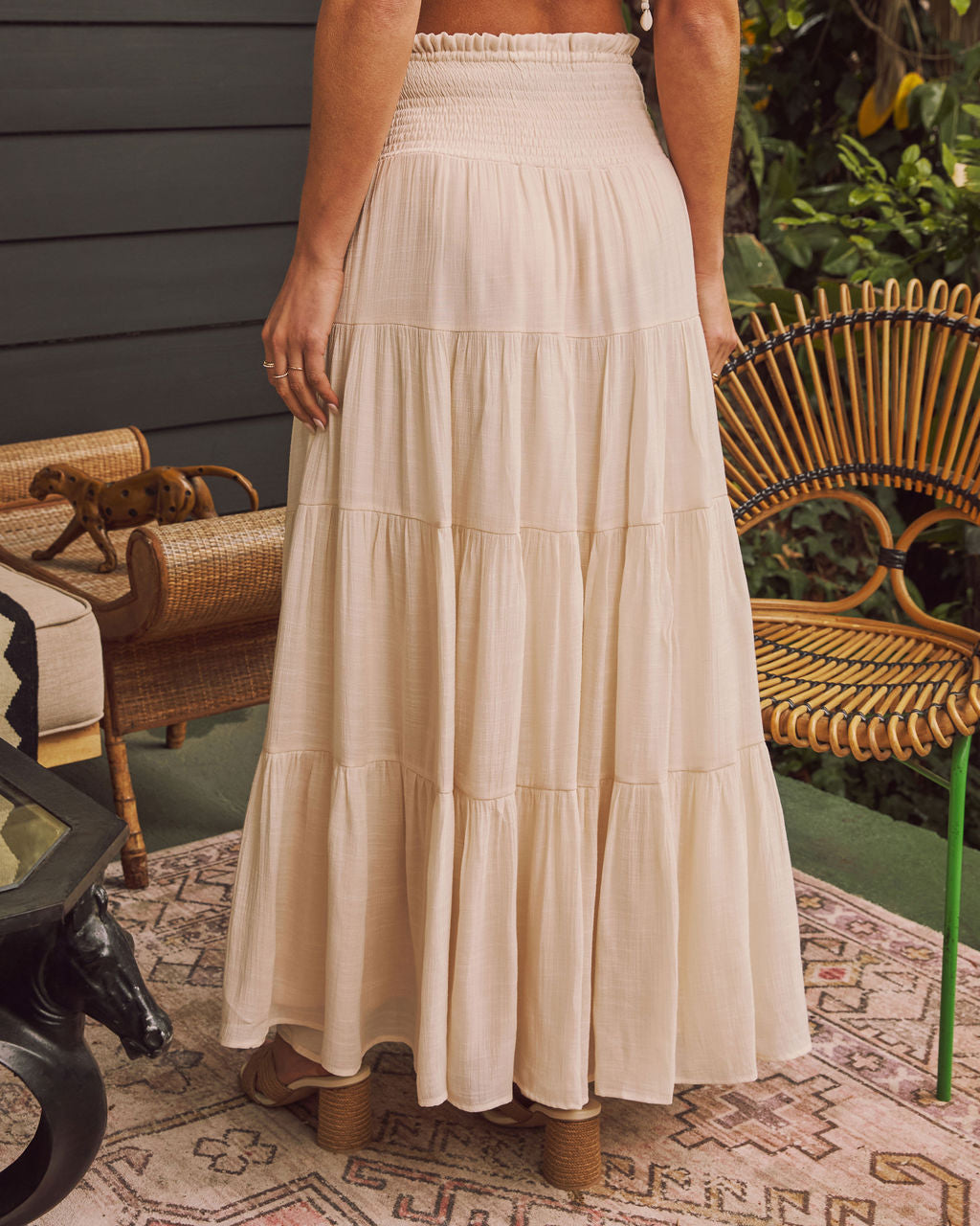 Dulce High Waisted Maxi Skirt-Vogue Logic