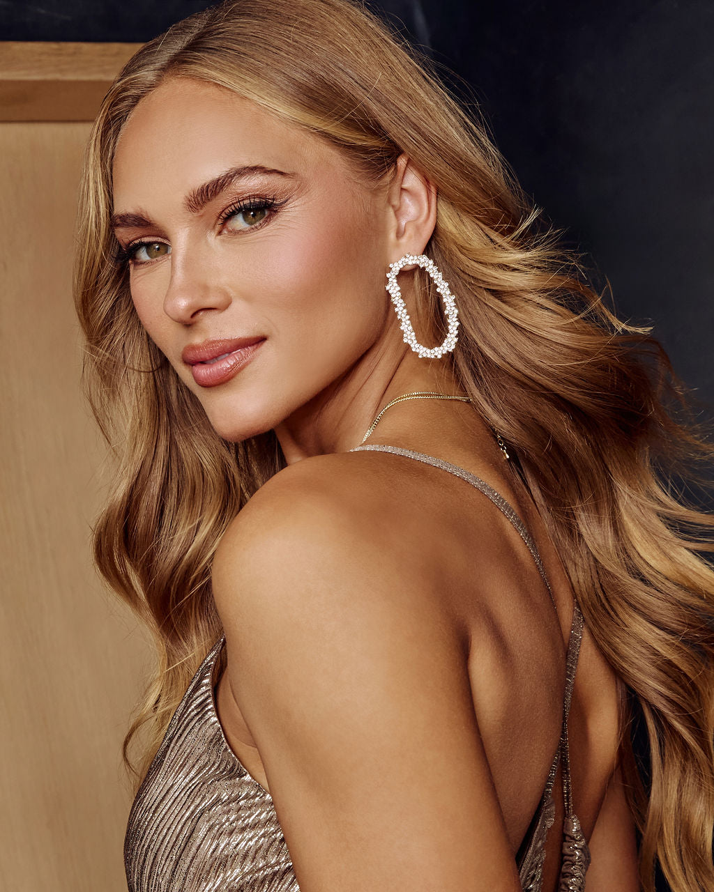 Park Avenue Statement Earrings-Vogue Logic