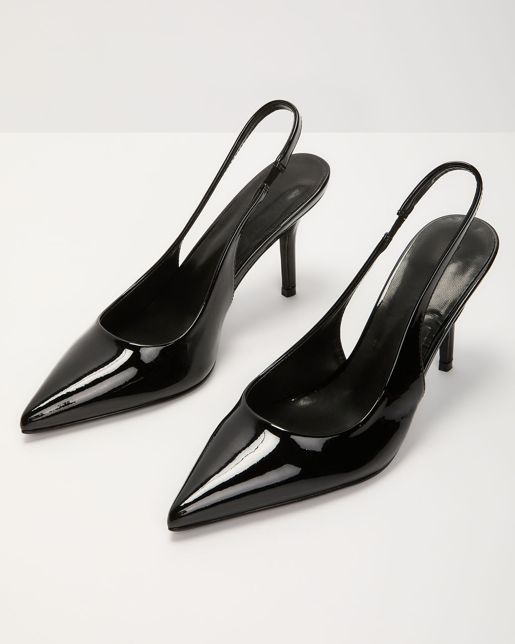 Right Here Slingback Patent Leather Heels-Vogue Logic