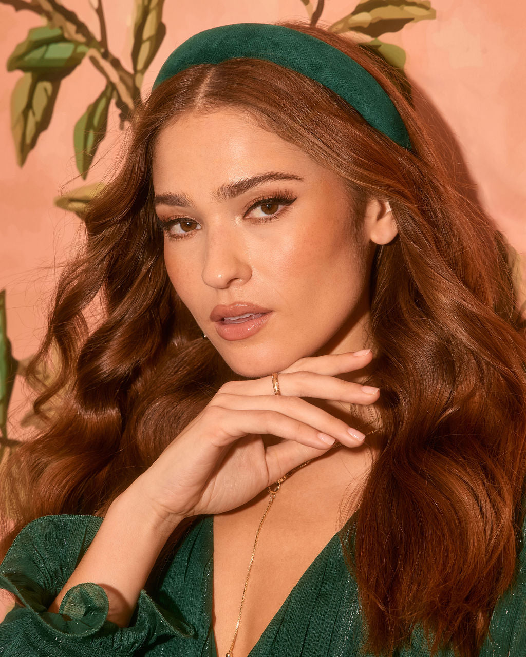 Walnut Hill Suede Headband-Vogue Logic