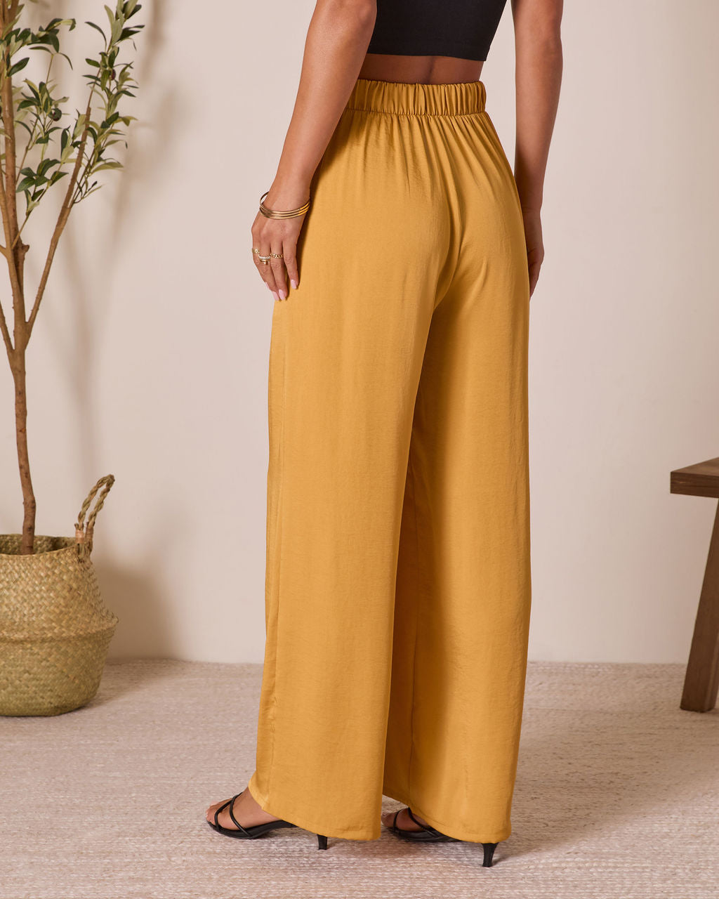 Better Days Wide Leg Pants-Vogue Logic