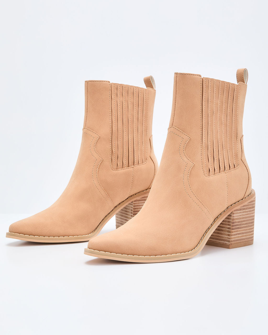 Cider Ridge Suede Booties-Vogue Logic