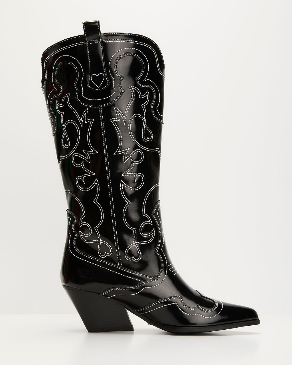 Festival Funk Stitched Western Boots-Vogue Logic