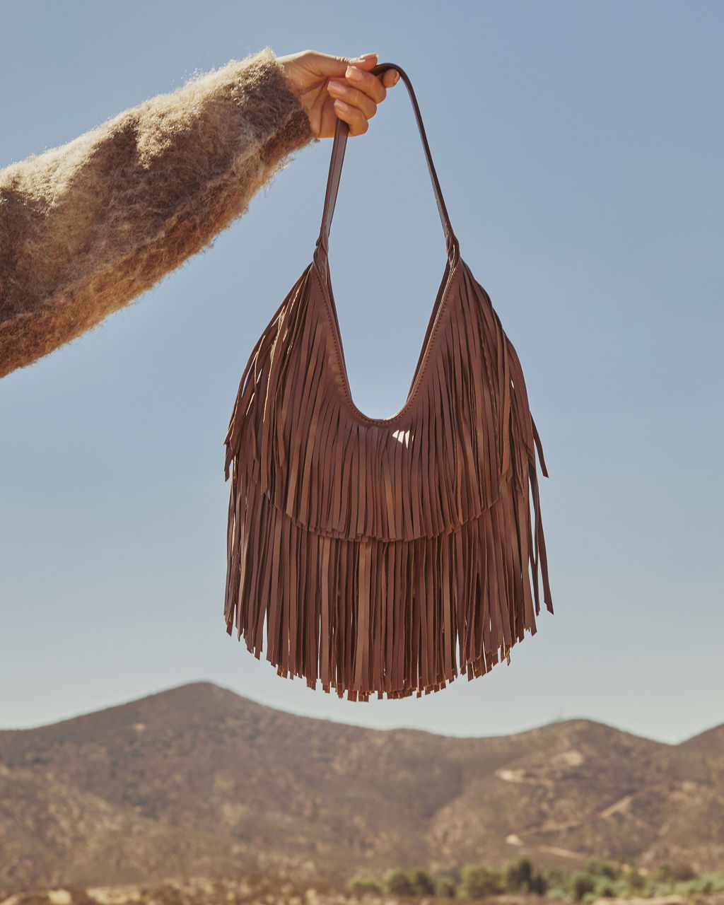 Amber Season Fringe Shoulder Bag-Vogue Logic