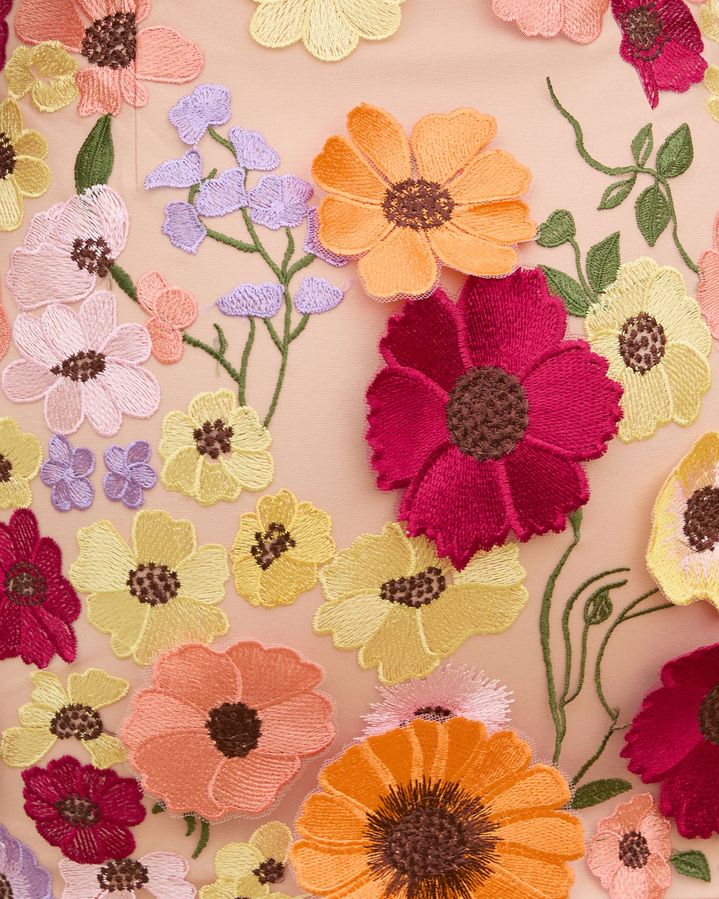 Madeline Textured Floral Mini Skirt-Vogue Logic