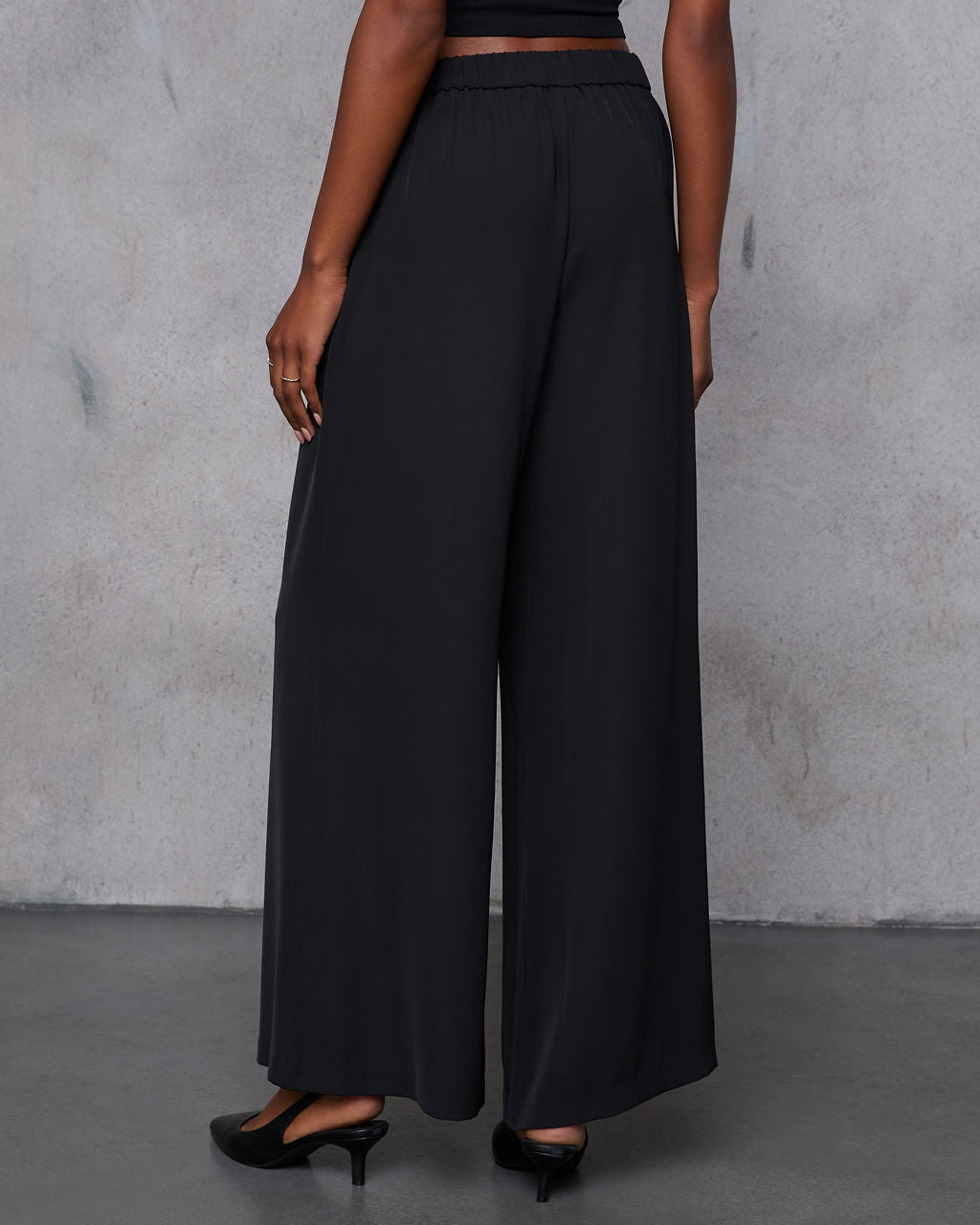 Madi Pocketed Wide Leg Pants-Vogue Logic